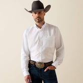 Ariat Wrinkle Free Solid Classic Fit Shirt For Sale