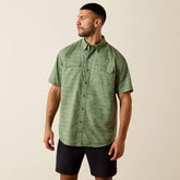 Ariat Printed VentTEK Outbound Classic Fit Shirt For Sale