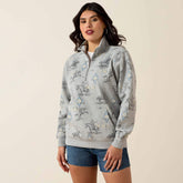 Ariat Sapphire 1/2 Zip Sweatshirt Sale