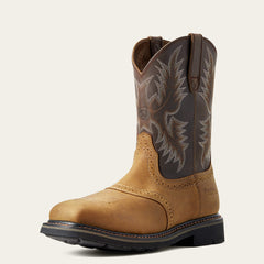 Ariat Sierra Wide Square Toe Steel Toe Work Boot For Sale