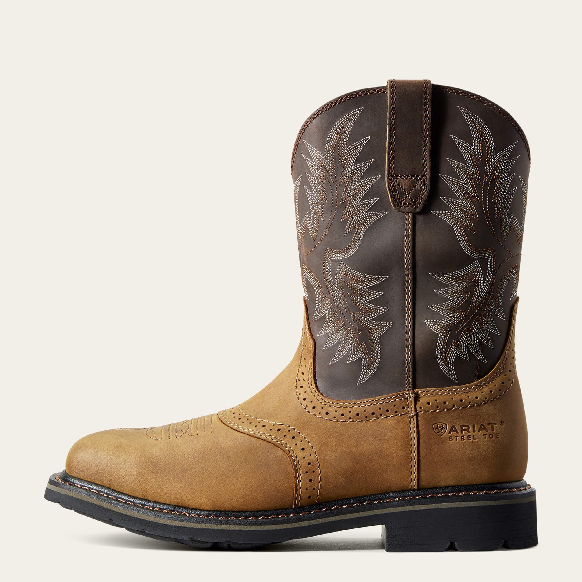 Ariat Sierra Wide Square Toe Steel Toe Work Boot For Sale
