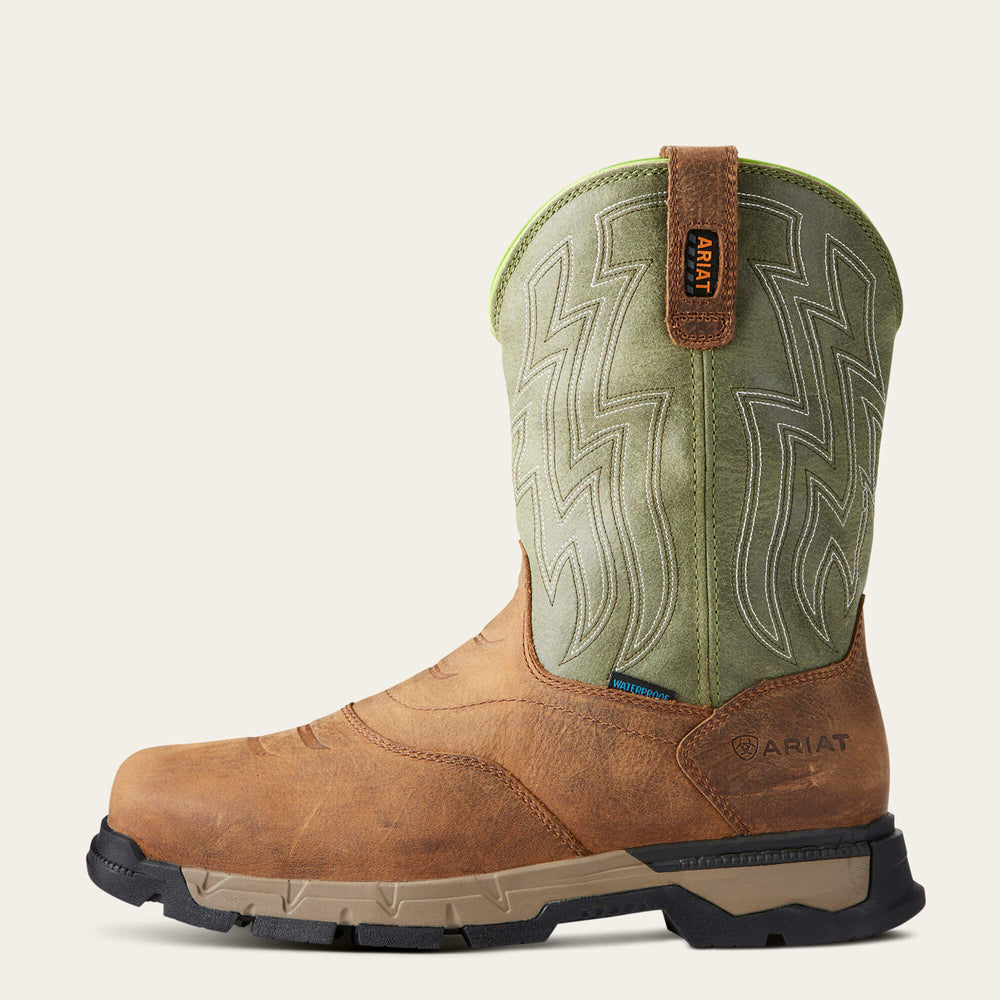 Ariat Rebar Flex Western Waterproof Composite Toe Work Boot Outlet