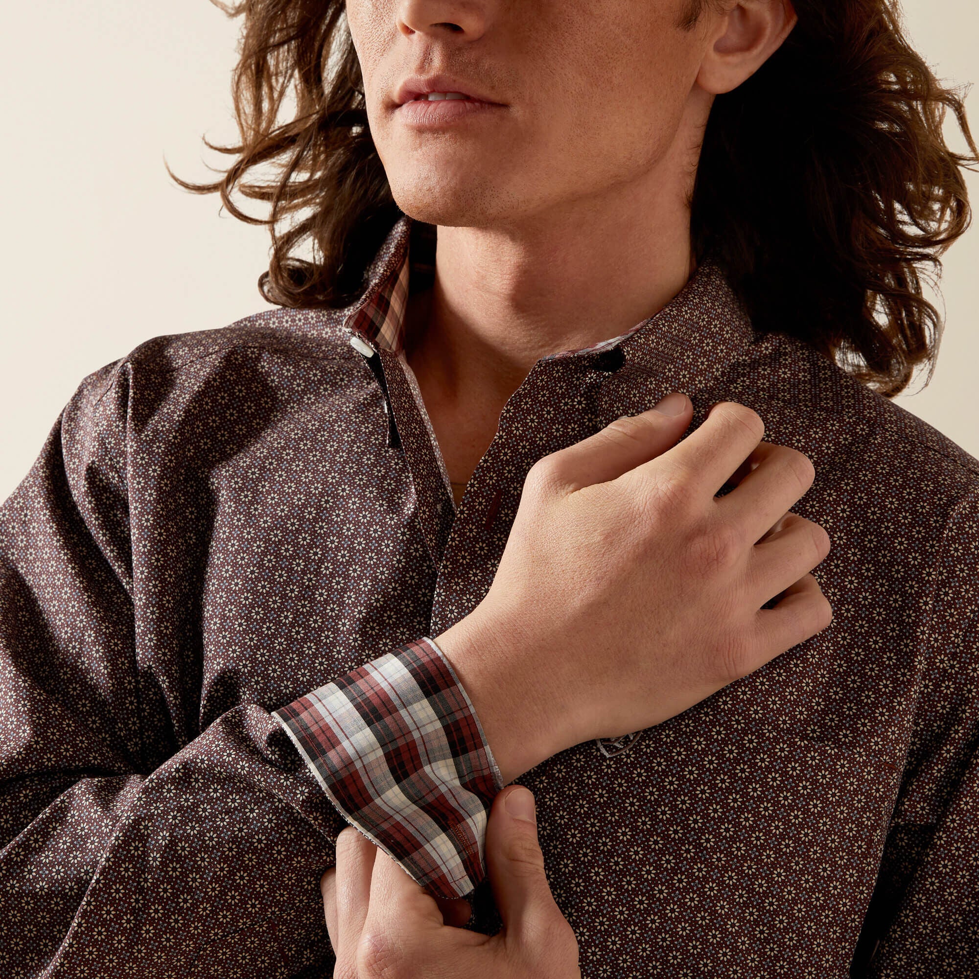 Ariat Wrinkle Free Arthur Classic Fit Shirt Discount