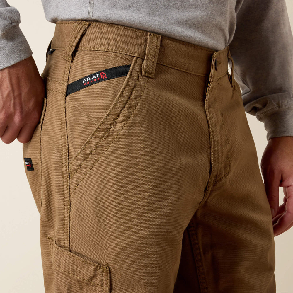 Ariat FR M5 Stretch DuraLight Cordura® Canvas Stackable Straight Leg Pant For Sale