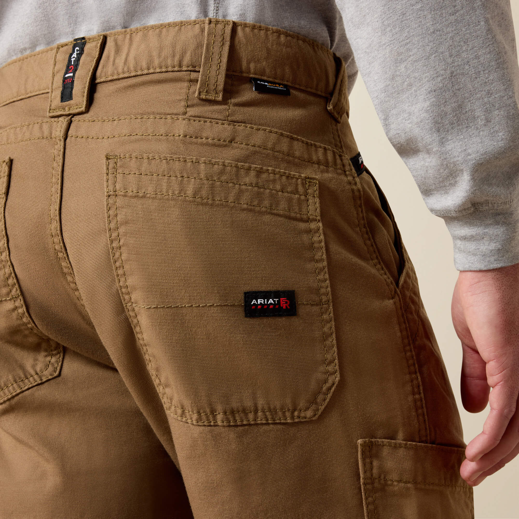 Ariat FR M5 Stretch DuraLight Cordura® Canvas Stackable Straight Leg Pant For Sale